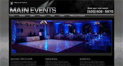 Desktop Screenshot of maineventsinc.com